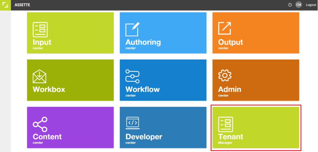 Tenant Manager Overview | Assette Support